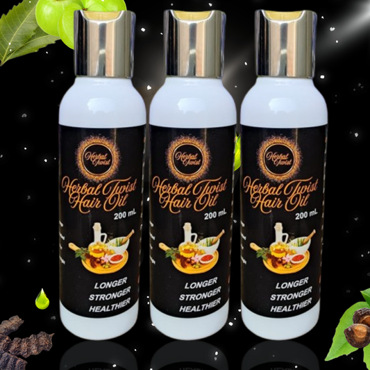 Herbal Twist hair oil (3 bottles)